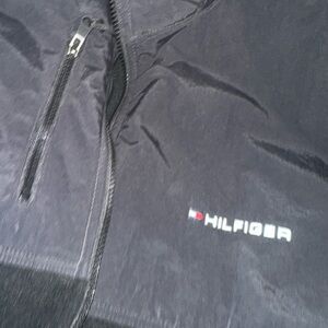 Tommy Hilfiger Men's Black Windbreaker